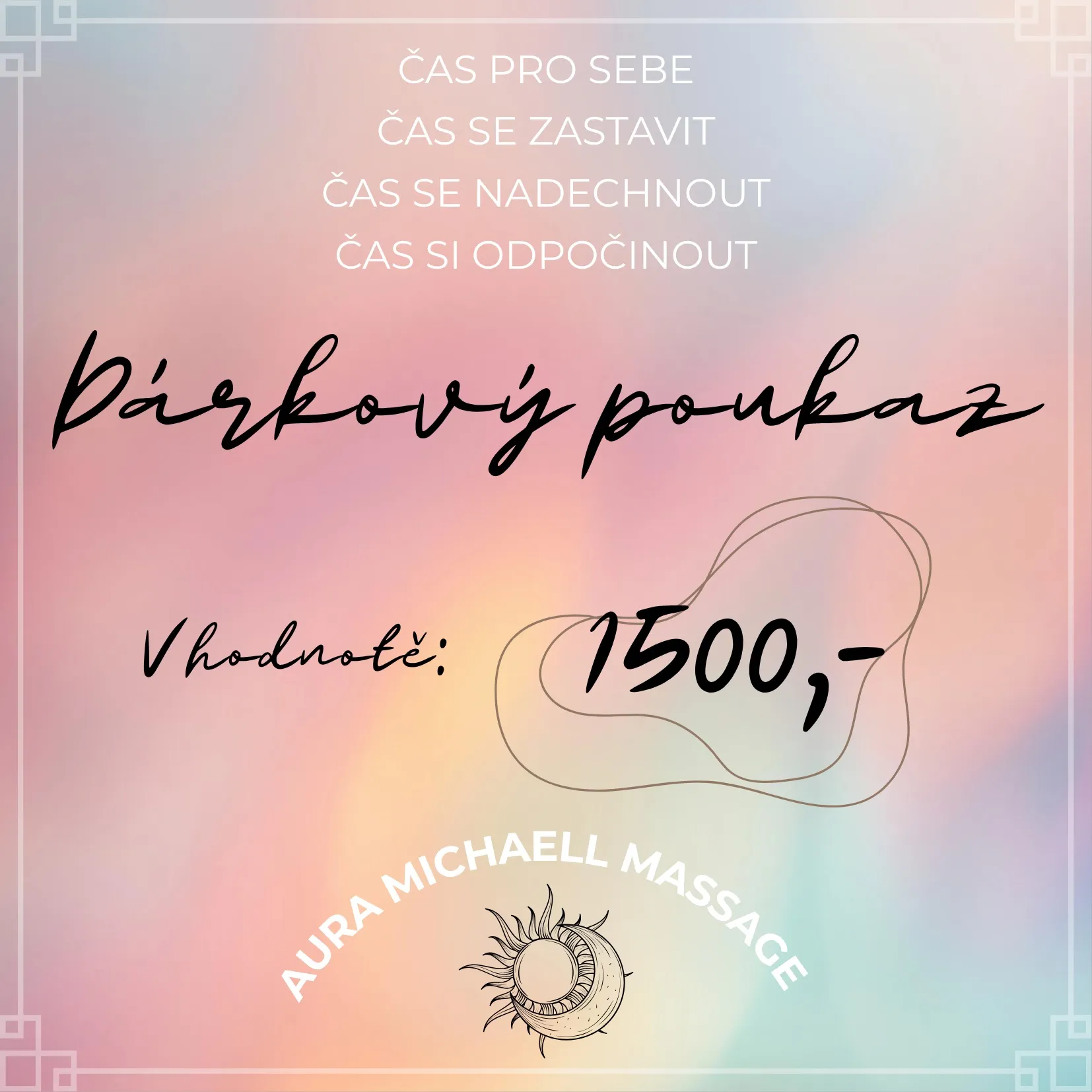 Poukaz v hodnotě 1500 Kč